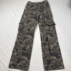 JEAN STRAIGHT SLIM Adika SMALL CARGO CAMO SEE MEASUREMENTS